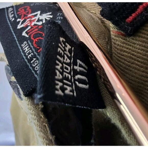 Gramicci Shorts Mens 40 Brown Tan Cargo 11 Inch Cotton Camp Bermuda Long - Picture 4 of 11